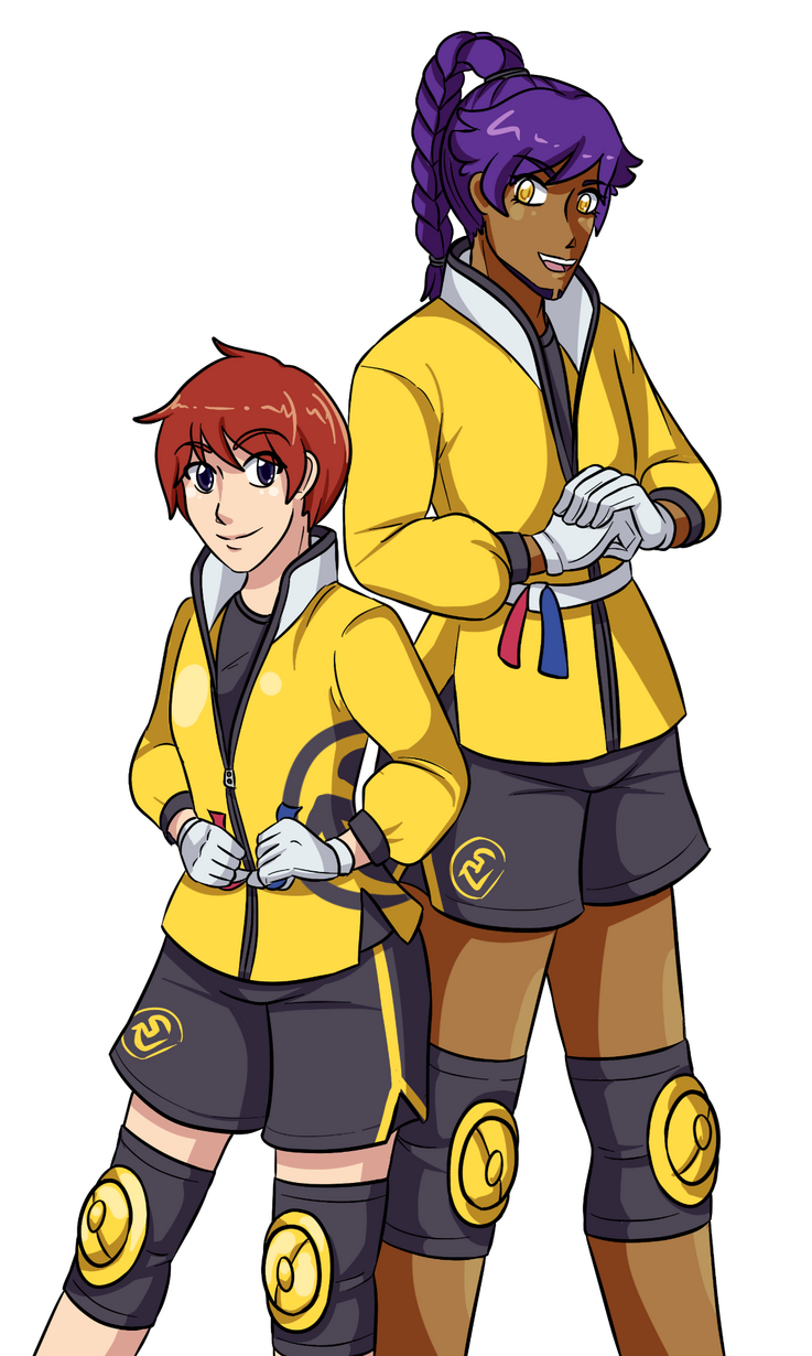 Original Character and Leon