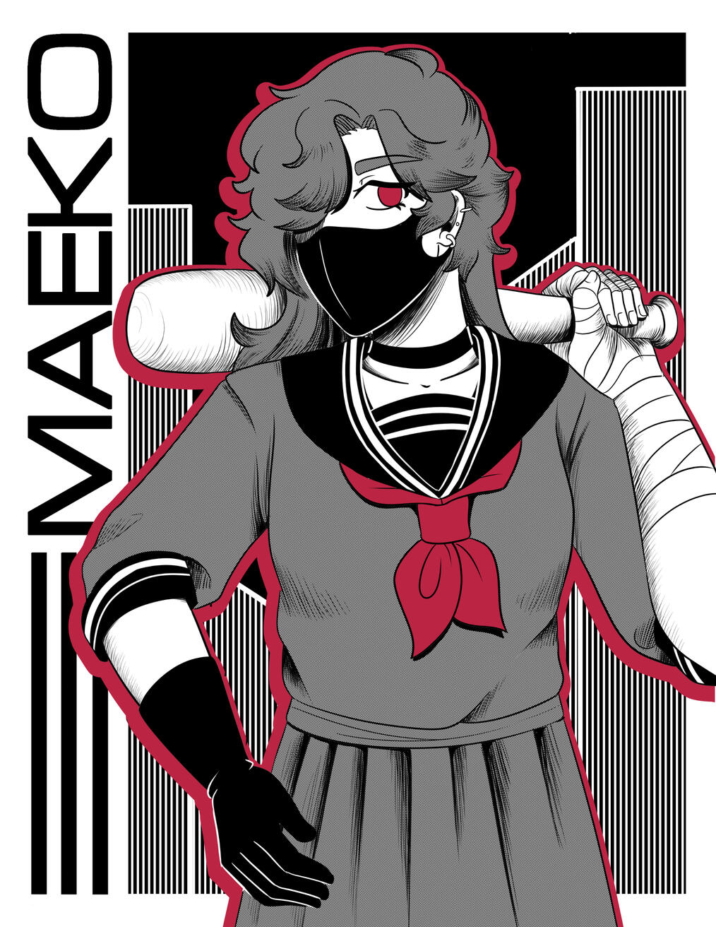 Manga/Graphic style anime girl