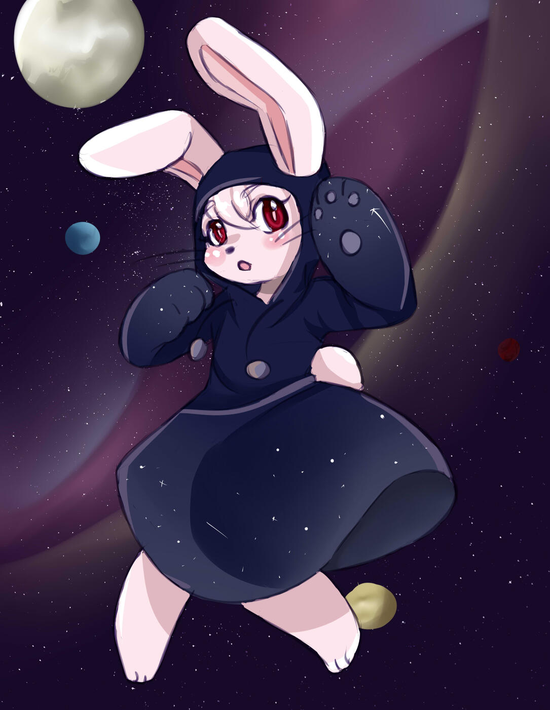 Bunny Girl in Space